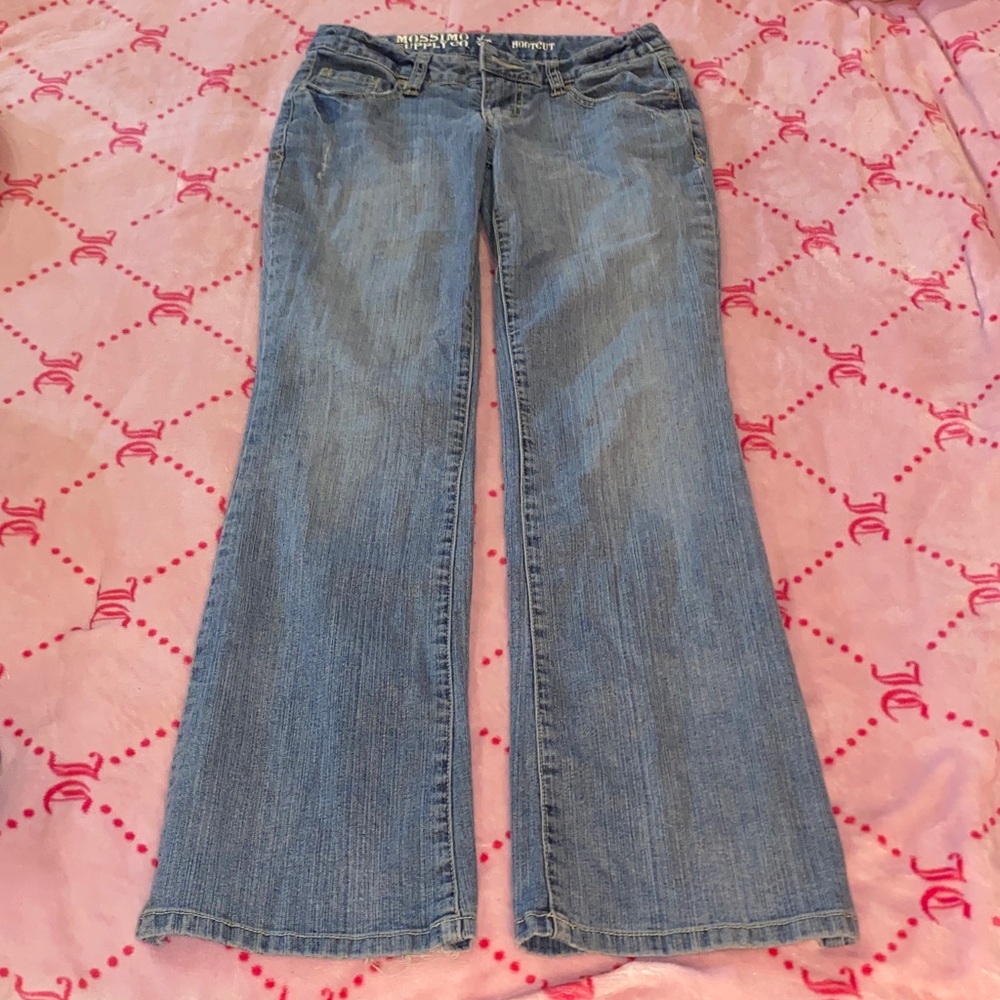 Mossimo Supply Co. Light Blue Flare Jeans